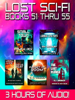 cover image of Lost Sci-Fi Books 51 thru 55